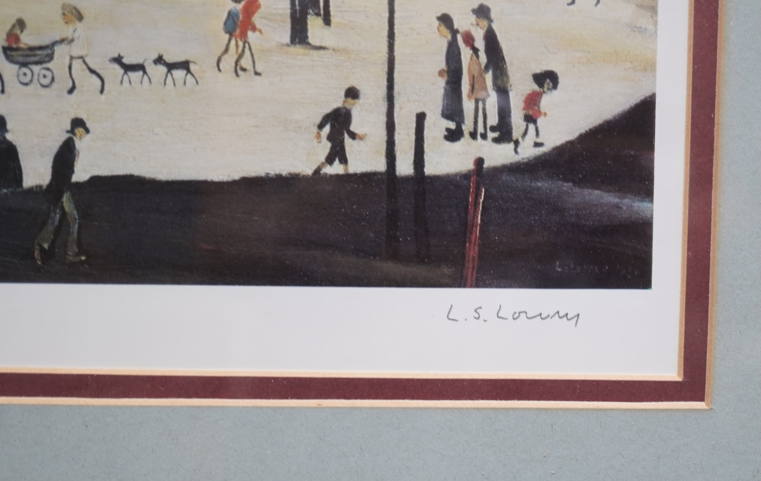 Laurence Stephen Lowry RBA RA, (1887-1976), ‘The Pond’